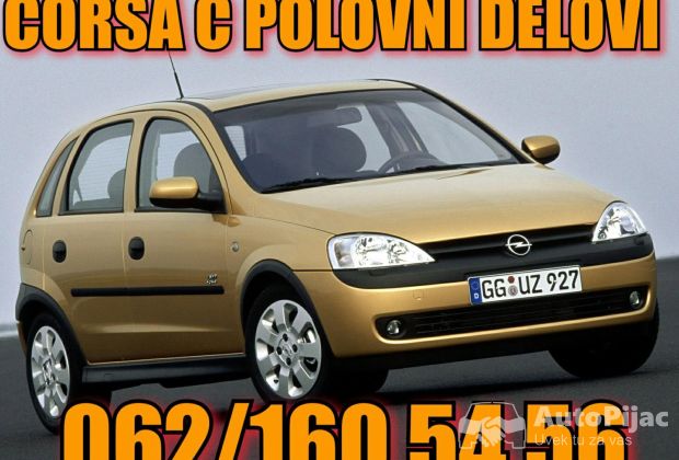 Opel Corsa C POLOVNI DELOVI