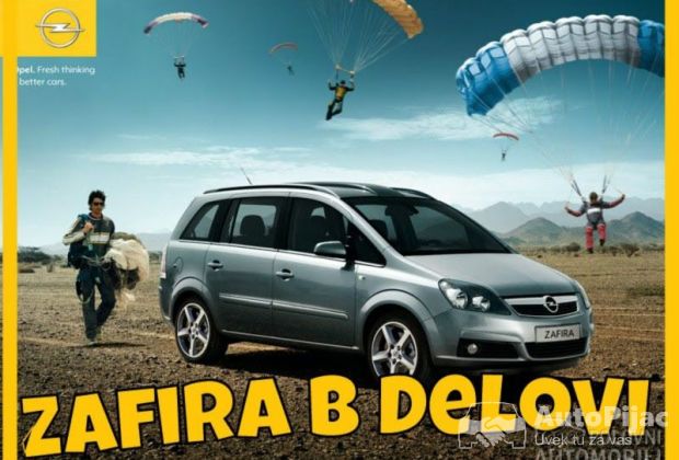 Opel Zafira B POLOVNI DELOVI