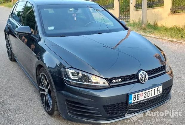 Volkswagen Golf 7 GTD 2.0 TDI 2014, Veliki servis, Novi diskovi, Pločice i Akumulator