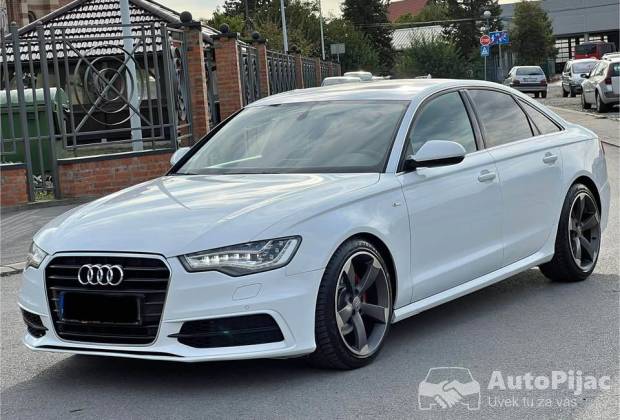 Audi A6 3x S line/siber																											2011. godište