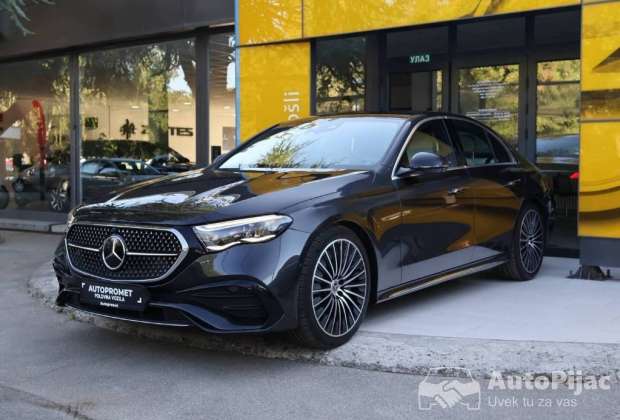 Mercedes Benz E 450 AMG AIRMATIC 9G																											2023. godište