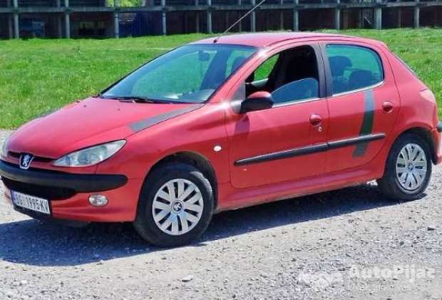 🔥 PEUGEOT 206 1.4 HDI DIZEL – REGISTROVAN DO 11/2026, ODLIČAN! 🔥