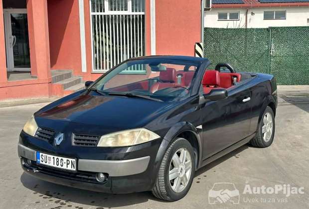 2005 Renault megane cabrio karmann 1.9dci 88kw 2005god reg. do 05.2026.