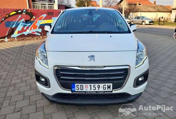 Pezo 3008 vlasnik 2014 god 1.6 dizel EHDI reg do kraja marta 2027 god za kes dogovor