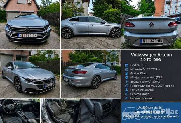 2018 Volkswagen arteon
