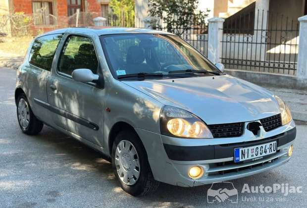 2004 Renault Clio 1.2 8v tng reg:05.2027