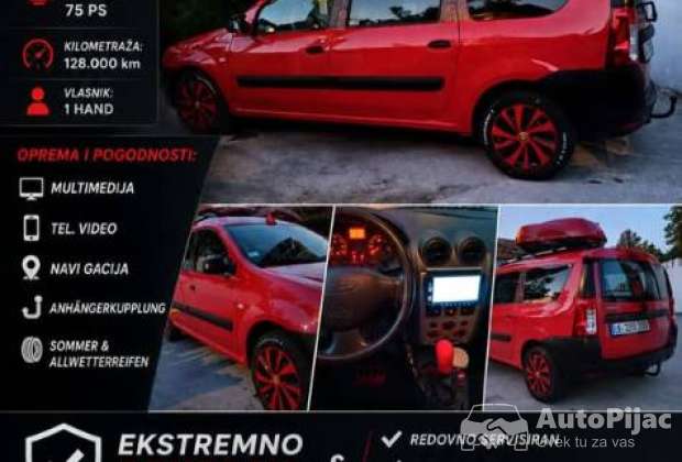 Dacia Logan Karavan MPI , Zamena Cabrio