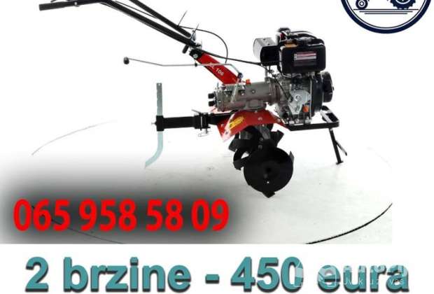 NOVI Motokultivatori BENASI 8ks sa 2 i 3 brzine