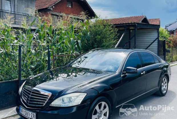 Mercedes S350 CDI W221 2010 | 173kW 235KS | Navigacija | Koža | Head-rest ekrani