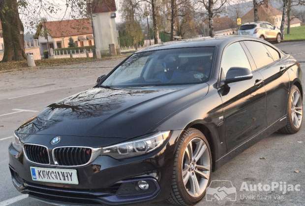BMW serija 4 GRAND COUPE 420i KOT NOV,UGODNO,GARAZIRAN