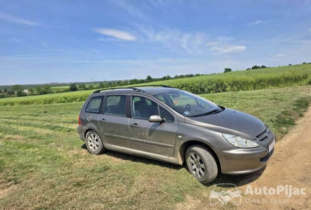Pezo 307 20hdi reg do 2m 2027 g 66kilovata dizel.mot vrh god 2003