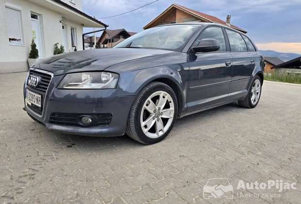 Audi A3 2.0tdi 103kw 2008g mehanički perfektno stanje limariski sitna ulaganja