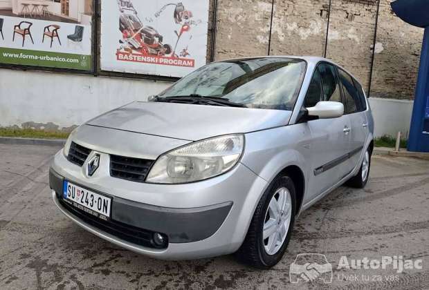 2006 Renault scenic 1.6 benzin-gas 82kw 2006god 7 sedišta reg. do 05.2027.