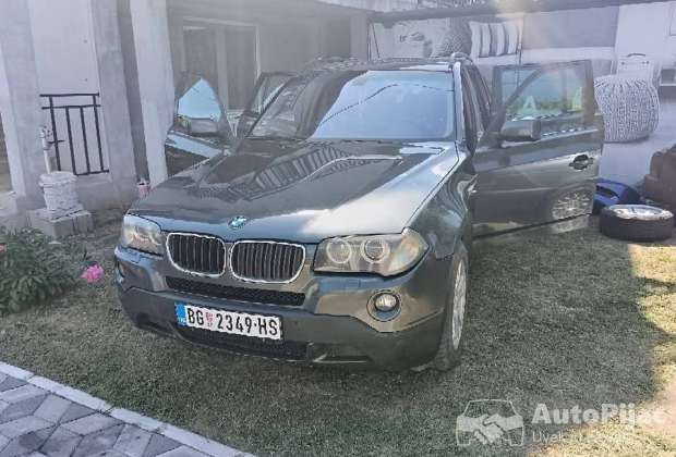 Bmw x3/vlasnik/registrovan