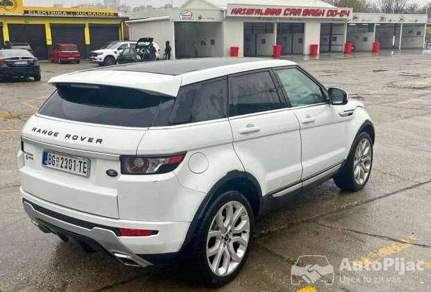 Landr Rover Evoque 2.2SD4 Dissel 2012 Full PAKET OPREME REG 06.2026 VLASNIK