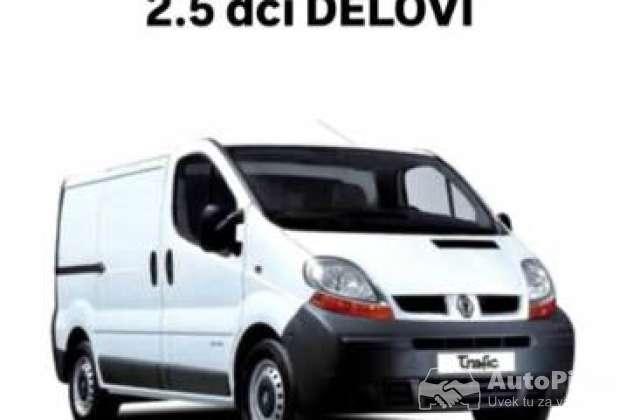 Renault trafic DELOVI