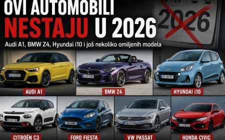 Ovi automobili nestaju u 2026: Audi A1, BMW Z4, Hyundai i10 i još nekoliko omiljenih modela