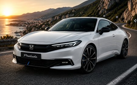 Honda Prelude 2026 stiže u Evropu: Legenda se vraća kao hibrid — sve što treba da znate