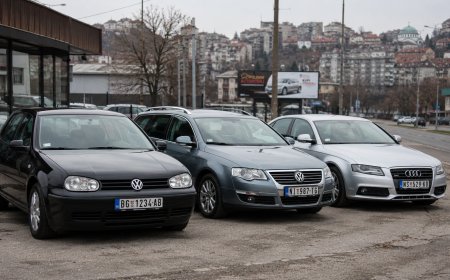 Golf, Passat, Audi A4 — zašto Srbi i dalje kupuju automobile starije od 10 godina više nego išta novo