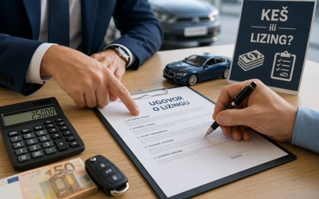 Lizing ili keš — šta je pametnije pri kupovini automobila u Srbiji u 2026. godini