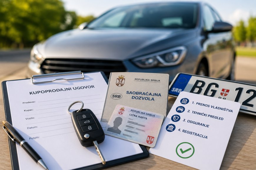 Prva registracija automobila u Srbiji — korak po korak vodič za mlade vozače koji kupuju prvi auto