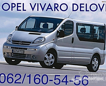 Opel Vivaro Renault Trafic POLOVNI DELOVI