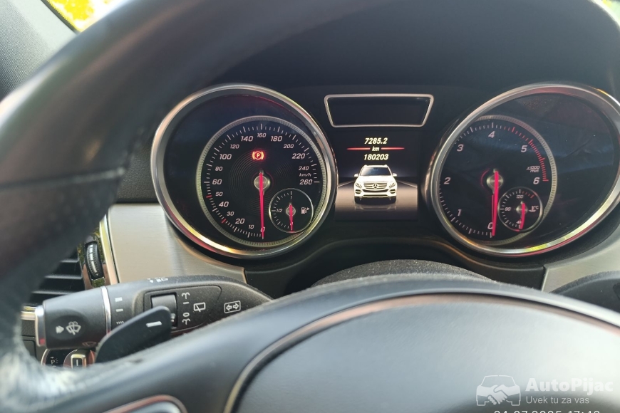 Mercedes GLE 250d 2016 crni SUV - autopijac polovni automobili