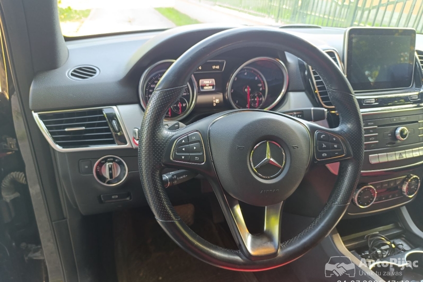 Mercedes GLE 250d 2016 crni SUV - autopijac polovni automobili
