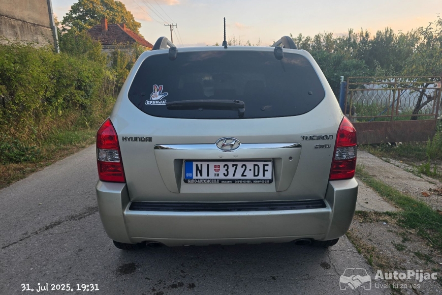 Hyundai Tucson 2.0 CRDi 4WD 2007 na prodaju - polovni automobili