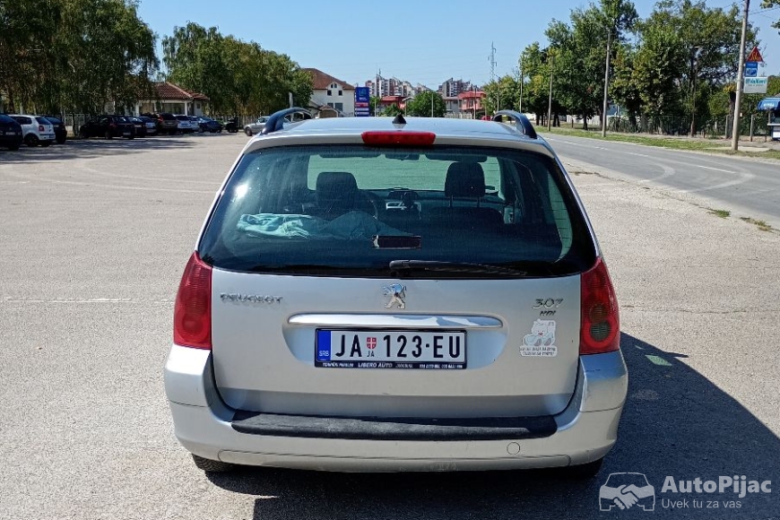 Peugeot 307 2.0 HDi 2002 polovni automobili 3