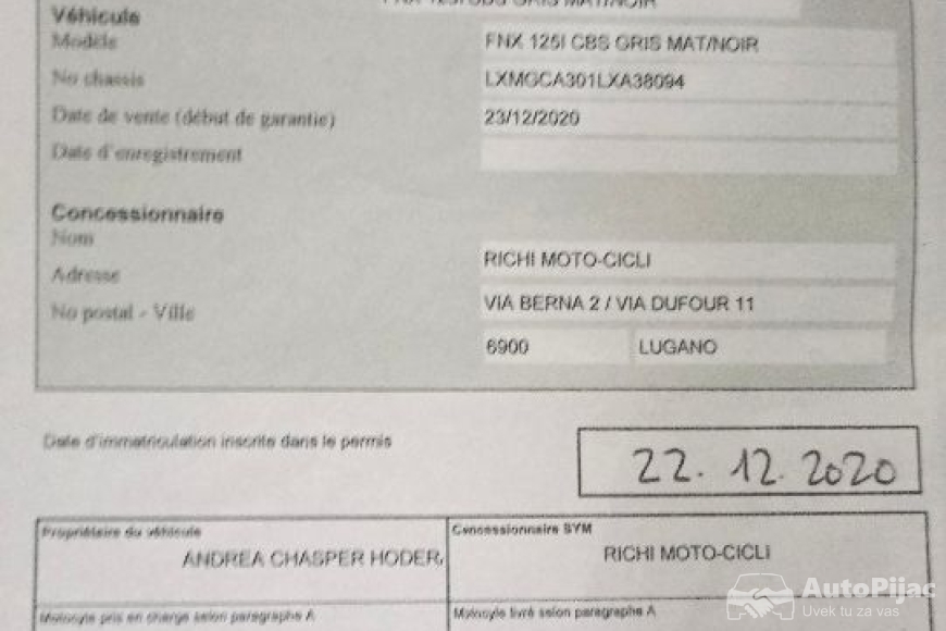 SYM FNX 125 2021 auto pijac 16